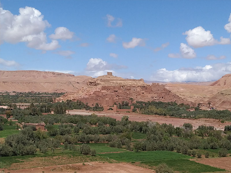 ouarzazate – kasbah ait ben haddou – marrakech​